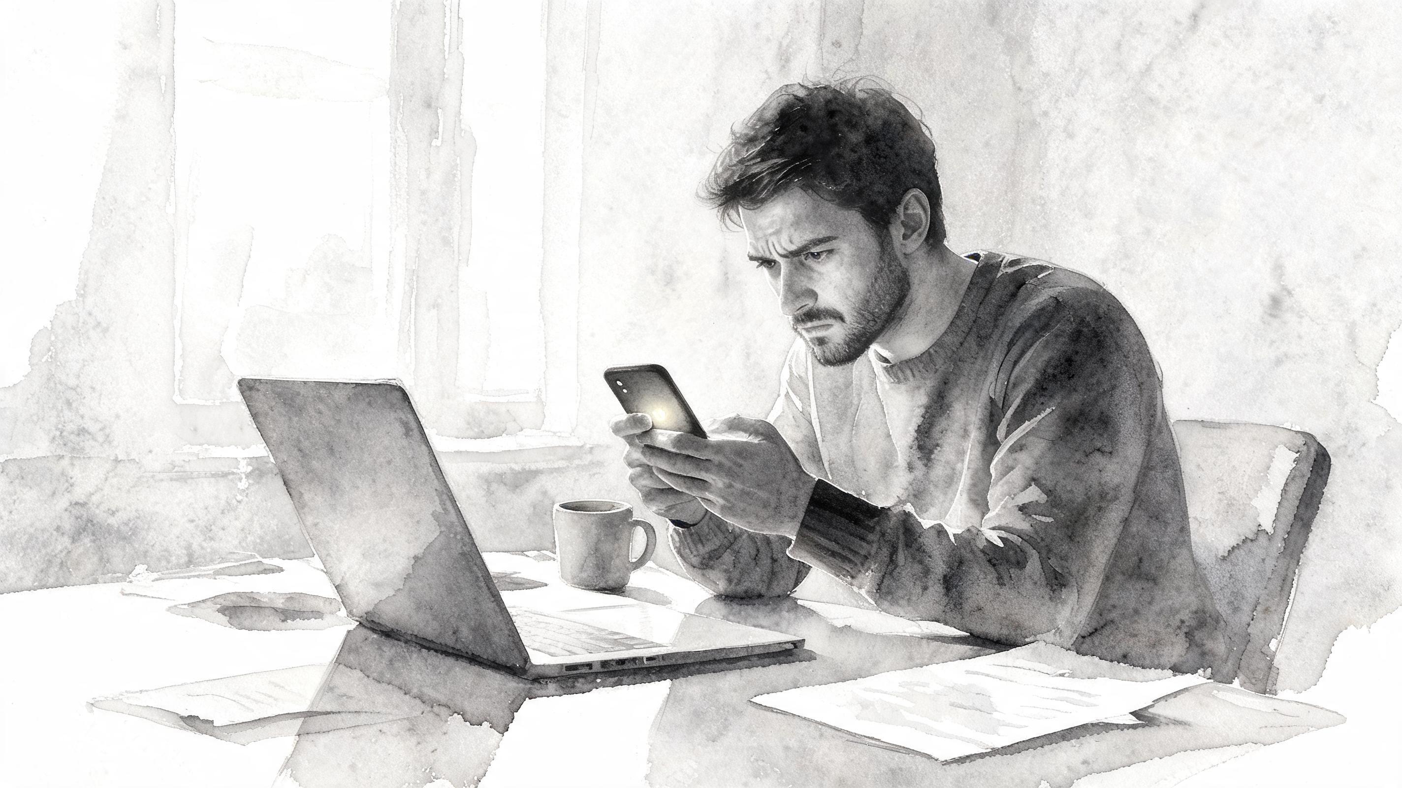 Il telefono dimenticato