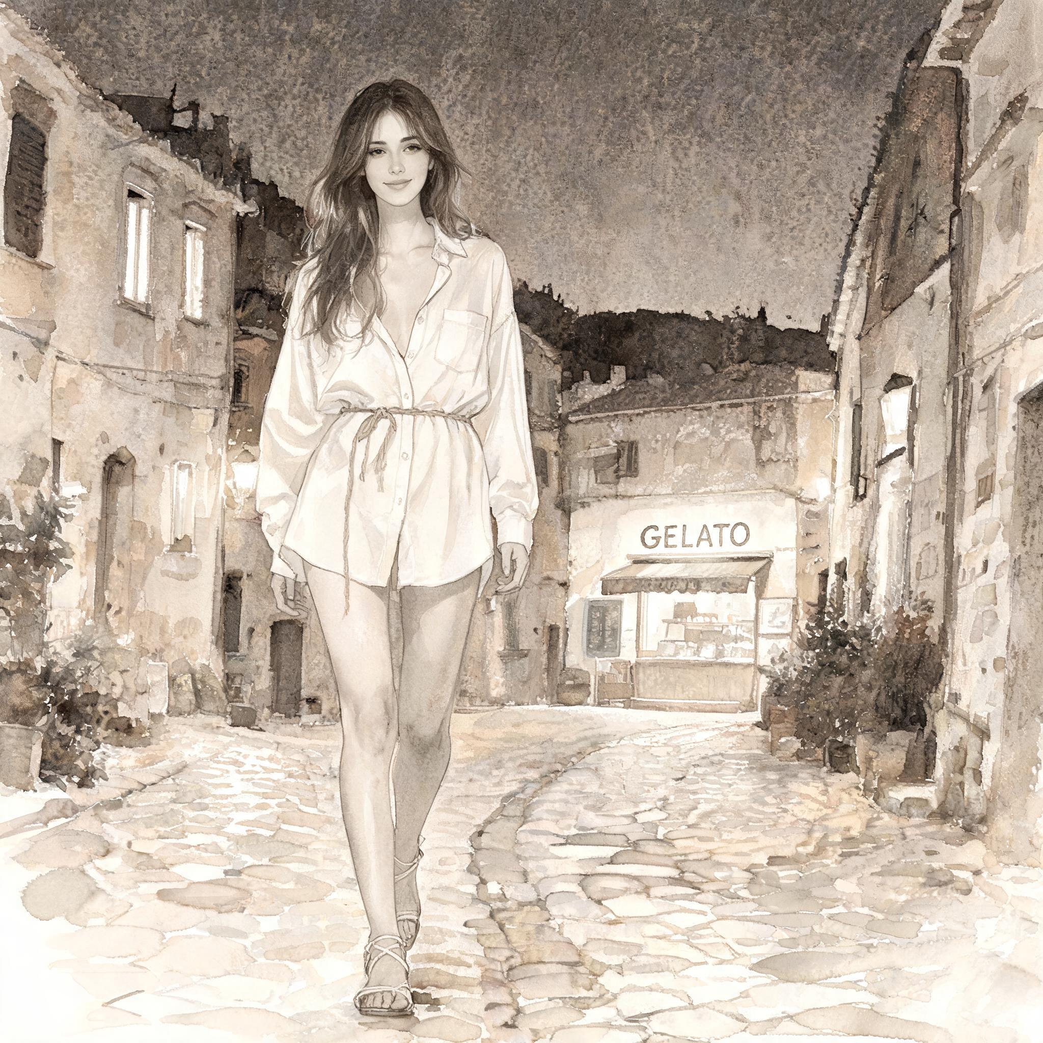 La camicia da uomini